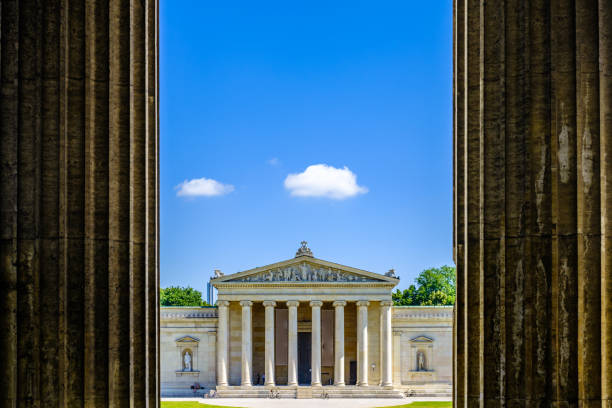 famous glyptothek in munich - bavaria