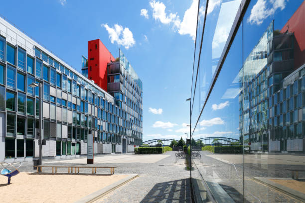 istock Modern Architecture in the Rheinauhafen, Cologne 1406488021