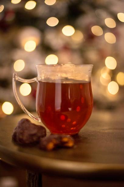 istock Cup of tea in glass cup 1406501413