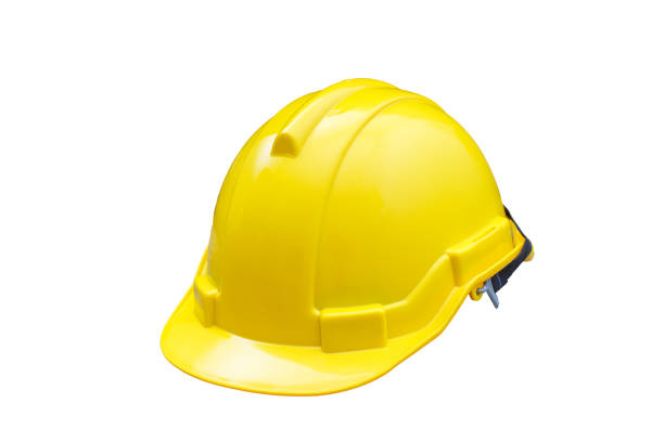 istock yellow safety hat isolated on white background 1406505096