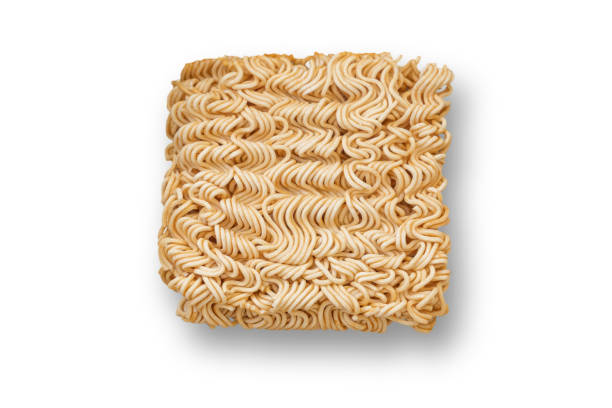 istock Instant noodles, isolated on white background 1406505296