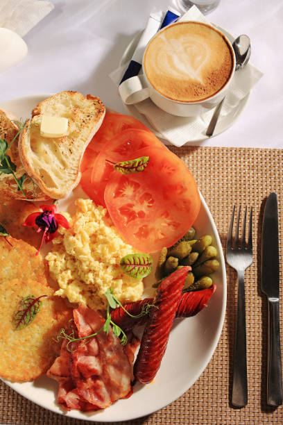istock Fresh delicious breakfast with coffee, crispy croissants, jam. 1406520731