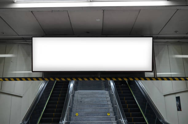 istock Subway Scenery and Advertising Mockup 1406524698