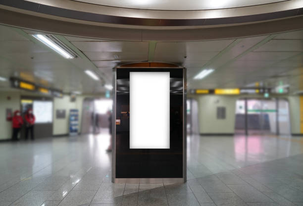 istock Subway Scenery and Advertising Mockup 1406524710