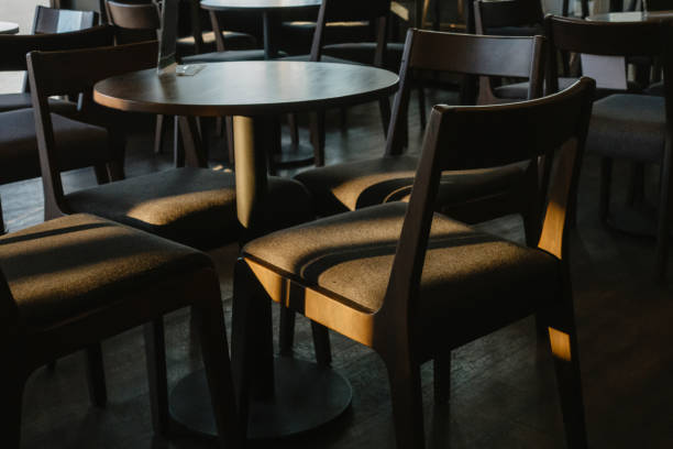 istock Chair Interior of a modern restaurant or bar 1406544015