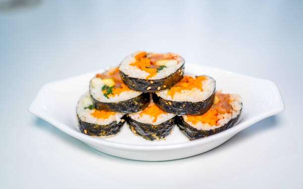 istock Korean handmade food Kimbap 1406551877