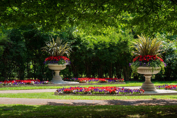 istock Beautiful garden design in Regents Park 1406559564