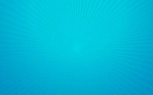 Vector illustration of Blue Burst Background Pattern