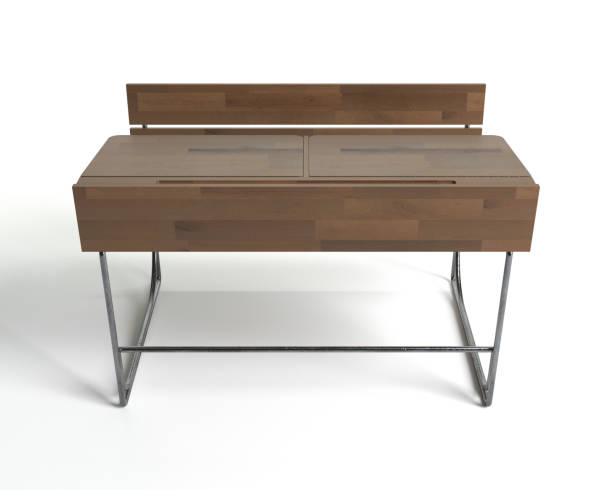istock Vintage Double Wooden School Desk 1406567328