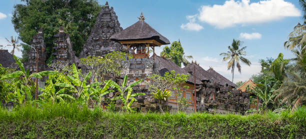 istock Balinese temple roof landscape 1406572983