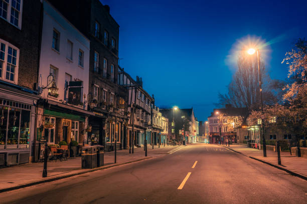istock Night scene of Cambridge, UK 1406581367