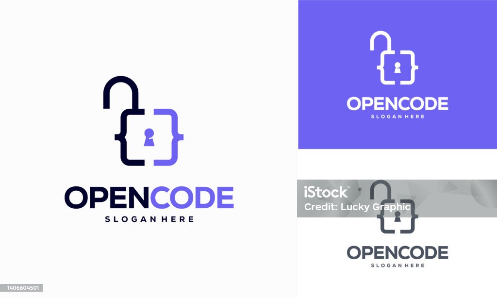 Open Code Symbol Designs Concept Vector Coder Technology Symbol ...