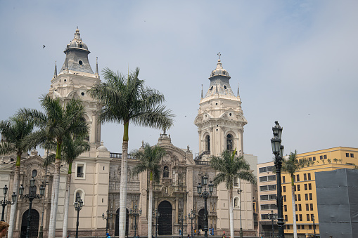 Cathedral Basilica San Juan Apóstol  Evangelista is the Major Church of Peru and is located in the historic center of Lima