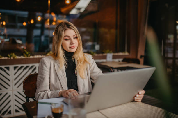istock young woman working in a cafe 1406617465