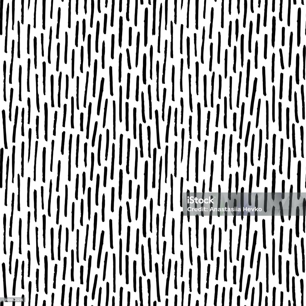 Thin Vertical Dashes Vector Seamless Pattern Stock Illustration ...