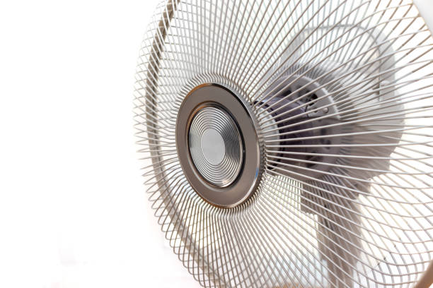 istock Close up on an electric fan 1406621410
