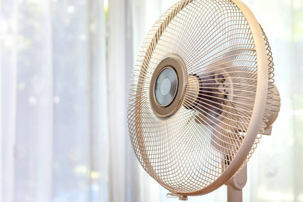 istock Electric fan in the room 1406621411