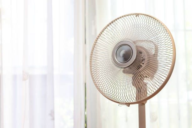 istock Electric fan in the room 1406621421