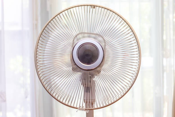 istock Electric fan in the room 1406621423