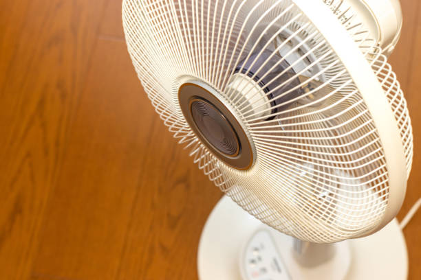 istock Close up on an electric fan 1406621424