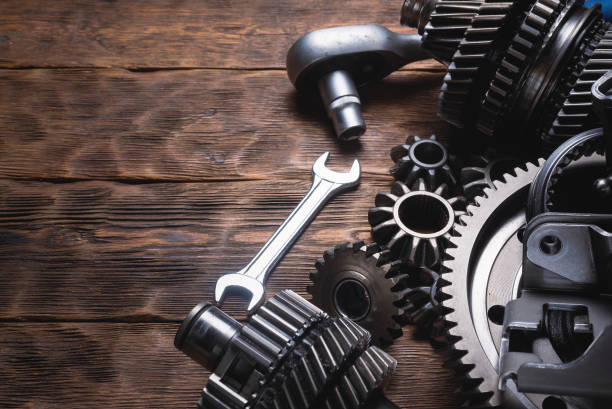 istock Car spare parts. 1406627599
