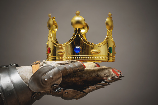 King's Golden Crown. 3d Render