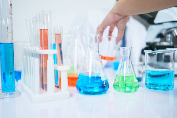 istock Asian scientists are seriously studying the chemical composition in the laboratory. Specializing in Young Biotechnology Use advanced microscope equipment. 1406634076