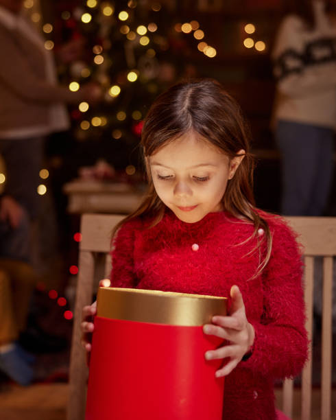 istock Let me see what have I got for Christmas present! 1406657543