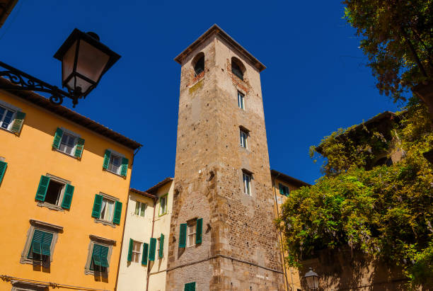 istock Pisa historical center with medieval tower 1406659002