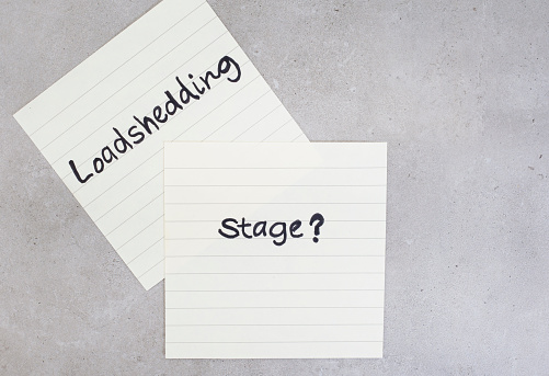 stage what? confusion and stages of load shedding in South Africa