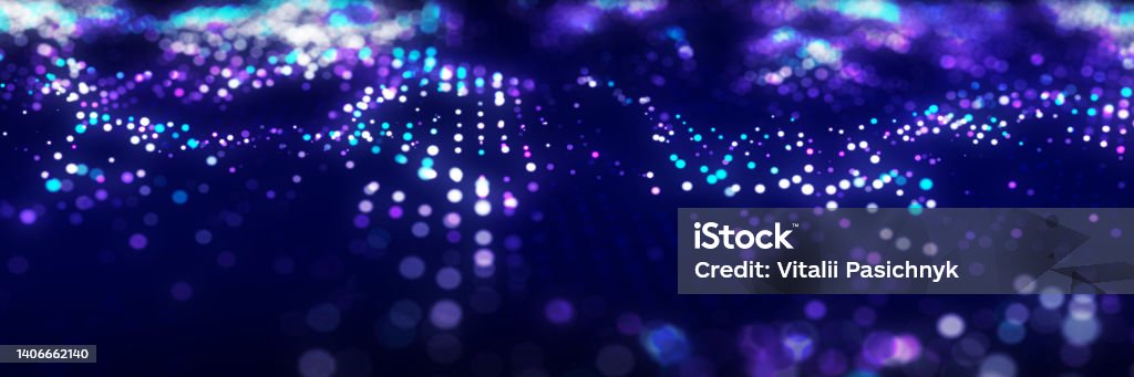 Particle Dynamic Background Dynamic Particle Wave Futuristic Point Wave Flow Digital Structure Data ...
