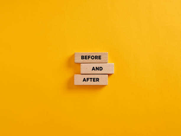 istock The word before and after on wooden blocks. 1406663899