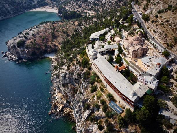 istock Monastery of Archangel Michael Thasos Greece 1406673616