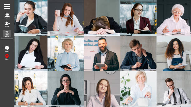 istock group video chat virtual meeting business team 1406673740