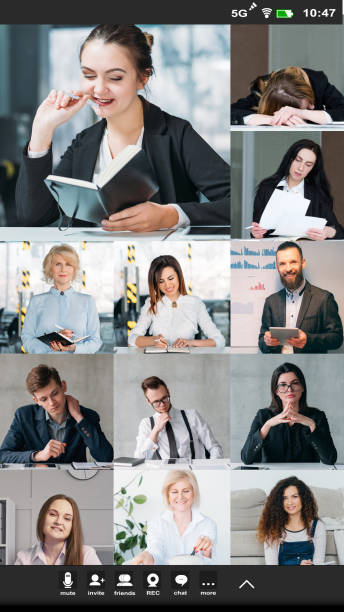 istock video meeting group web call business team online 1406673765