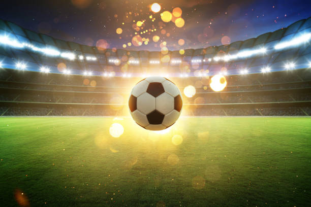 istock 3D render Soccer championship tournament concept 1406675787