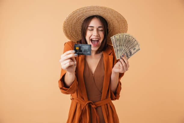 istock Beautiful young woman wearing straw hat 1406692280