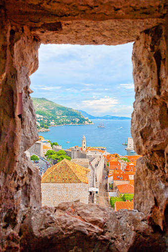 View over Dubrovnik, Dalmatia, Croatia