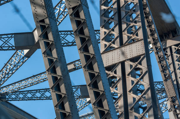 istock Harbor Bridge Construction in Sydney, Australia. 1406699207