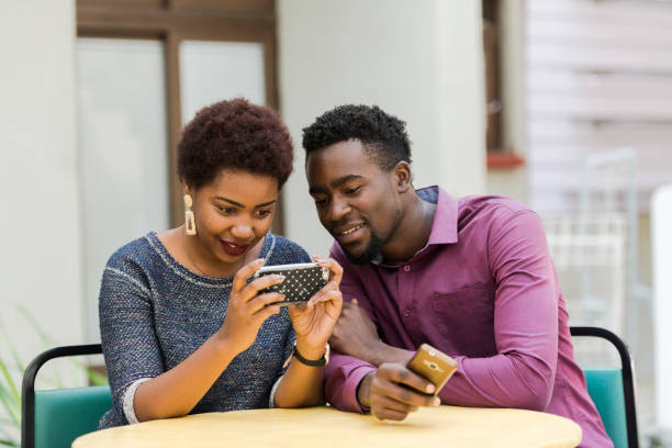 istock Couple doing shopping on a mobile device together 1406699728