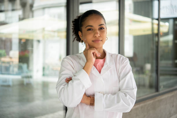 istock Confident female doctor 1406701656