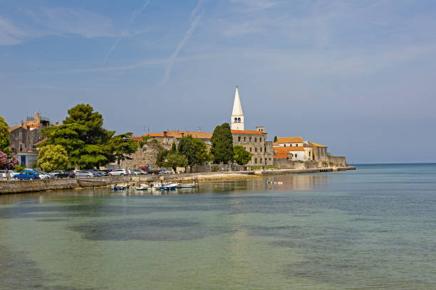 beautiful old town Porec in Croatia