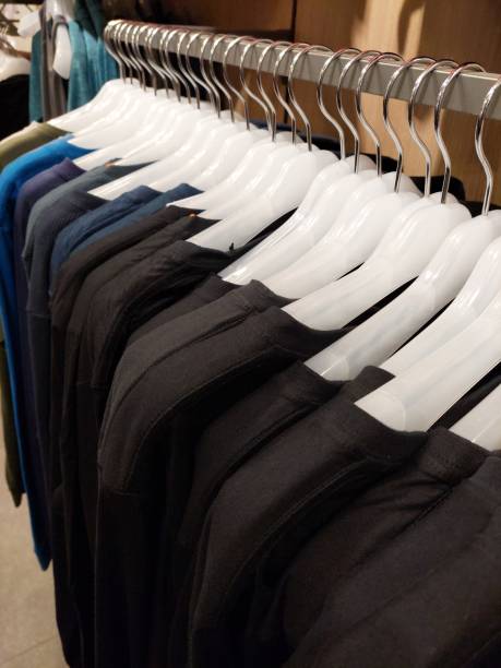 istock Black T-shirt Mall store picture e-commerce store 1406717072
