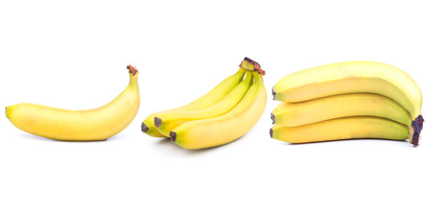 istock Collection of yellow bananas isolated 1406727607