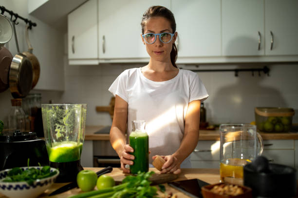 istock It's always a good time for a healthy and fresh green detox smoothie 1406731270