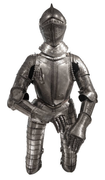 istock Isolated Full Medieval Suit Of Armour 1406735113