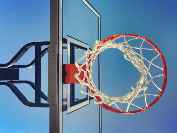 istock Basketball hoop outdoors 1406744497