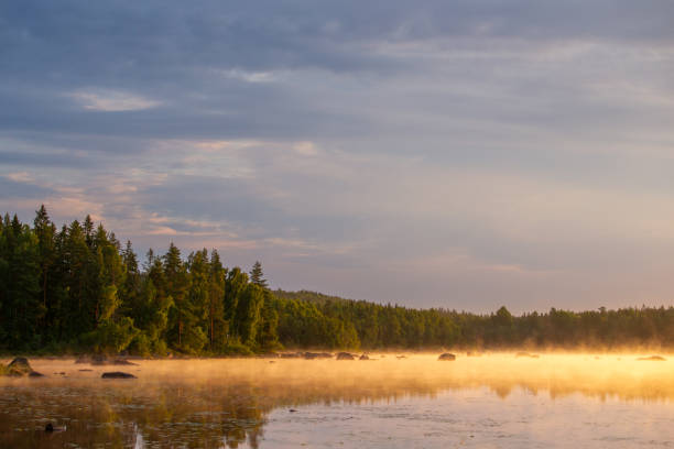 istock Foggy Morning Lake Hagsvarten 1406744524