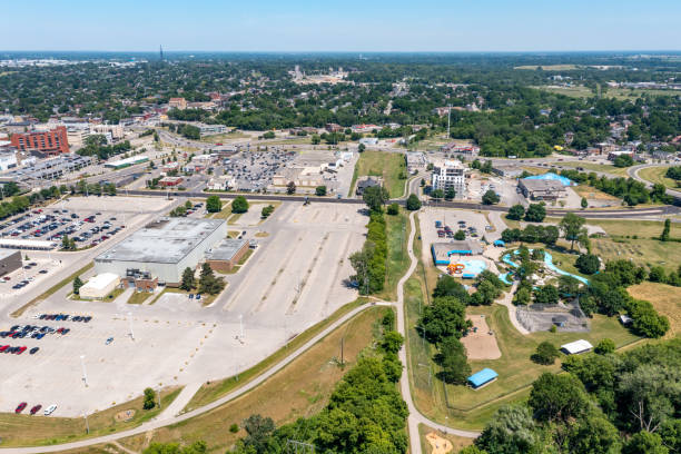 istock Aerial Cityscape, Brantford, Canada 1406750460