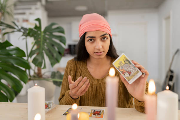 fortune teller woman, gypsy woman, gypsy woman, indian, at home fortune teller woman, gypsy woman, gypsy woman, indian, at home woman fortune telling stock pictures, royalty-free photos & images